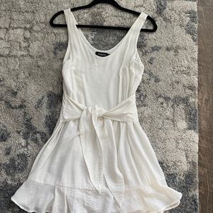 White summer dress